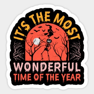 Most Wonderful Time of the Year Tee Sticker